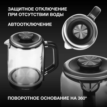 Чайник электрический Hyundai HYK-G5506