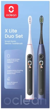 Набор электрических зубных щеток Oclean X Lite Duo Set N1801
