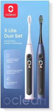 Набор электрических зубных щеток Oclean X Lite Duo Set N1801