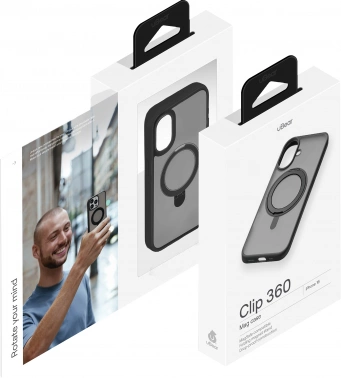 Чехол (клип-кейс) uBear для Apple iPhone 16 Clip 360