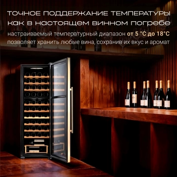 Винный шкаф Tesler CWC-400