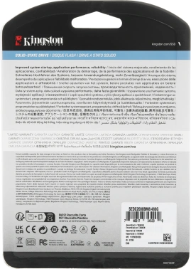 Накопитель SSD Kingston PCIe 4.0 x4 480GB SEDC2000BM8/480G DC2000B