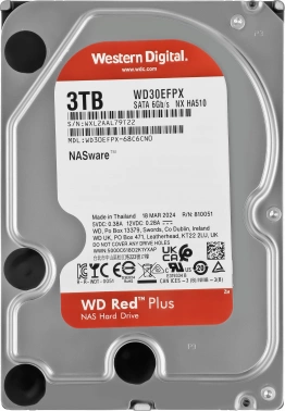 Жесткий диск WD SATA-III 3TB  WD30EFPX