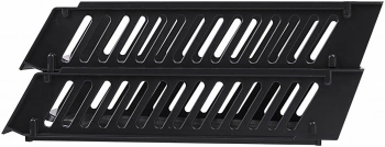 Лоток горизонтальный Brauberg 231360 Maxi 2отд. разборный для бумаг A4 358x272x138мм черный пластик (упак.:2шт) пластиковый пакет