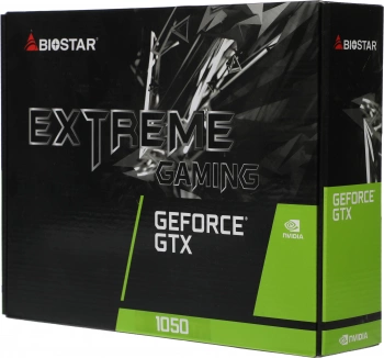 Видеокарта Biostar PCI-E 3.0 VN1055XF41 NVIDIA GeForce GTX 1050 4Gb 128bit GDDR5 1354/7000 DVIx1 HDMIx1 DPx1 HDCP Ret