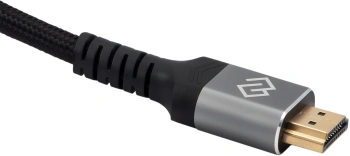 Кабель аудио-видео Digma HDMI (m)/HDMI (m) 2м. феррит.кольца позолоч.конт. черный (D-HDMI-2FF-V2.1-2M)