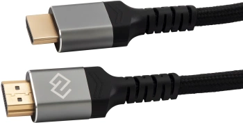 Кабель аудио-видео Digma HDMI (m)/HDMI (m) 3м. феррит.кольца позолоч.конт. черный (D-HDMI-2FF-V2.1-3M)