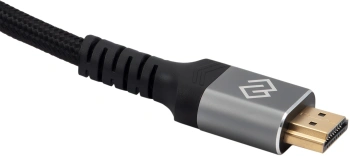 Кабель аудио-видео Digma HDMI (m)/HDMI (m) 3м. феррит.кольца позолоч.конт. черный (D-HDMI-2FF-V2.1-3M)