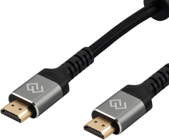 Кабель аудио-видео Digma HDMI (m)/HDMI (m) 5м. феррит.кольца позолоч.конт. черный (D-HDMI-2FF-V2.1-5M)