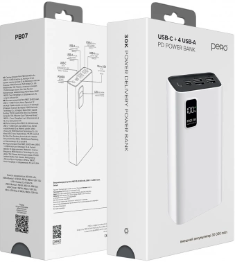 Мобильный аккумулятор Pero  PB07