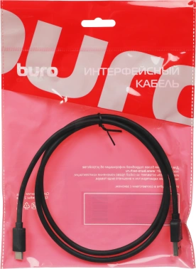 Кабель Buro BU-USB3.2-AC-1MB USB (m)-USB Type-C (m) 1м черный пакет