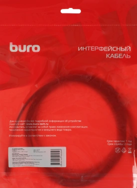 Кабель Buro BU-USB3.2-AC-3MB USB (m)-USB Type-C (m) 3м черный