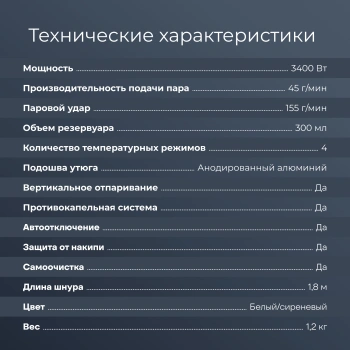 Утюг Coolfort CF-3410