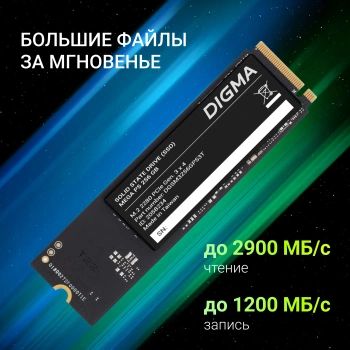 Накопитель SSD Digma PCIe 3.0 x4 256GB DGSM3256GP53T