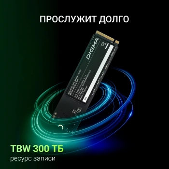 Накопитель SSD Digma PCIe 3.0 x4 512GB DGSM3512GP53T