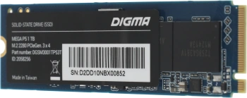 Накопитель SSD Digma PCIe 3.0 x4 1TB DGSM3001TP53T