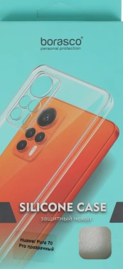 Чехол (клип-кейс) BoraSCO для Huawei Pura 70 Pro Silicone Case