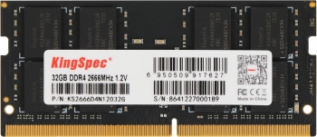 Память DDR4 32GB 2666MHz Kingspec  KS2666D4N12032G
