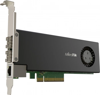 Сетевая карта 25G Ethernet MikroTik CCR2004-1G-2XS-PCIe