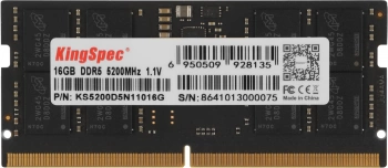 Память DDR5 16GB 5200MHz Kingspec  KS5200D5N11016G