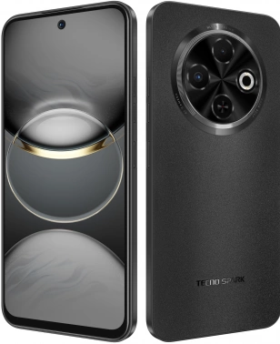 Смартфон Tecno Spark 30C 256Gb 8Gb черный моноблок 3G 4G 2Sim 6.67