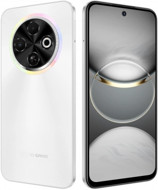Смартфон Tecno Spark 30C 256Gb 8Gb белый моноблок 3G 4G 2Sim 6.67