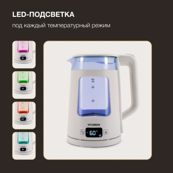 Чайник электрический Hyundai HYK-G9407