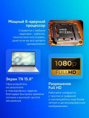 Ноутбук HP  15s-eq3009ny