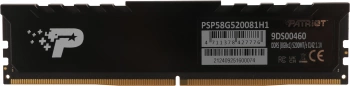 Память DDR5 8GB 5200MHz Patriot  PSP58G520081H1