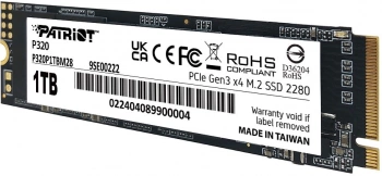 Накопитель SSD Patriot PCIe 3.0 x4 1TB P320P1TBM28