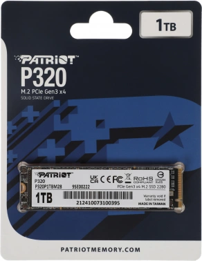 Накопитель SSD Patriot PCIe 3.0 x4 1TB P320P1TBM28