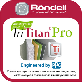 Сковорода Rondell Basaltica RDA-1841