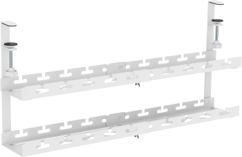 Кабель-канал Cactus CS-CM-700-2WT для столов 72.8x13.5x34.2см белый
