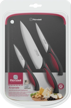 Набор ножей кухон. Rondell Arsenale RD-1891