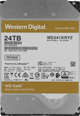 Жесткий диск WD SATA-III 24TB  WD241KRYZ