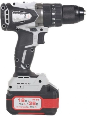Дрель-шуруповерт Интерскол ДАУ-13/36В 90