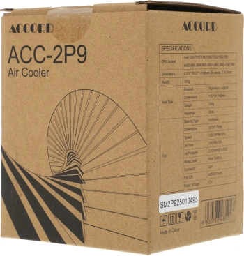 Устройство охлаждения(кулер) Accord ACC-2P9