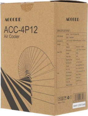 Устройство охлаждения(кулер) Accord ACC-4P12