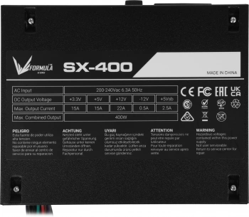 Блок питания Formula SFX 400W AC SX-400