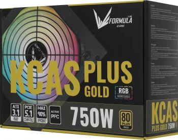 Блок питания Formula ATX 750W AC KCAS PLUS GOLD 750W RGB