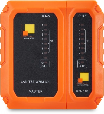 Тестер кабельный Lanmaster  LAN-TST-WRM-300