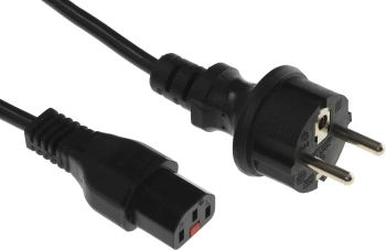 Шнур питания Lanmaster LAN-PP13L/SH-3.0-BK