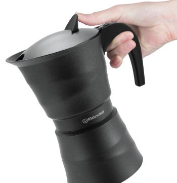 Кофеварка гейзерн. Rondell Pacific Grey RDA-1901