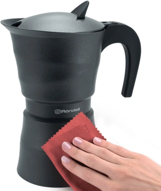 Кофеварка гейзерн. Rondell Pacific Grey RDA-1901