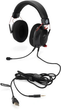 Наушники с микрофоном Оклик HS-L305G