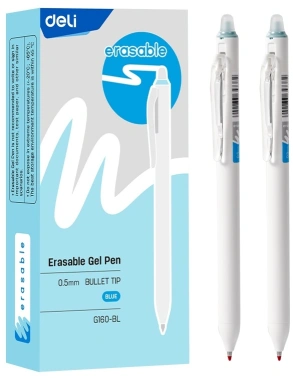 Ручка гелев. Deli EG160-BL