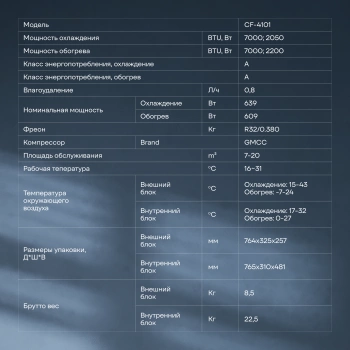 Сплит-система Coolfort CF-4101