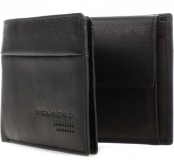 Кошелек мужской Piquadro Urban PU1392UB00R/N черный натур.кожа/натур.кожа