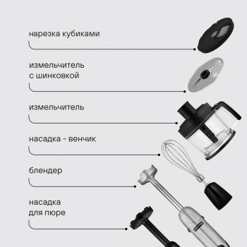 Блендер погружной Rondell RDE-1307