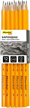 Карандаш ч/г Silwerhof  Daily Basic